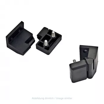Triton RAX-MS-X21-X1 Plug-in Door Hinge, Left, for 19 inch Wall and Floor Cabinets