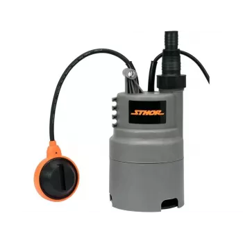 STHOR Dirty Water Pump 400W 79781 - Submersible Pump, 7500 L/h, 5m Head, Float Switch, 10m Cable