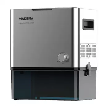 MAKERA Cyclone Dust Collector – High-Efficiency Dust Separator for Shop Vacuums, 50mm Ports, White