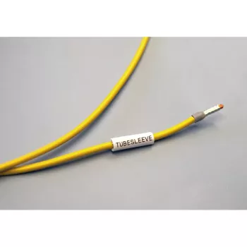 Brady BTS81226 Tubesleeve PVC Cable Marker Sleeve, 26 mm Flat Width, for Cable Diameter 8-12 mm, 250 Pieces