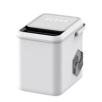 Maestro MR-821 Ice Cube Maker 10-12 kg/24h, 2.2L Tank, Bullet Ice, Electronic Control, Transparent Lid