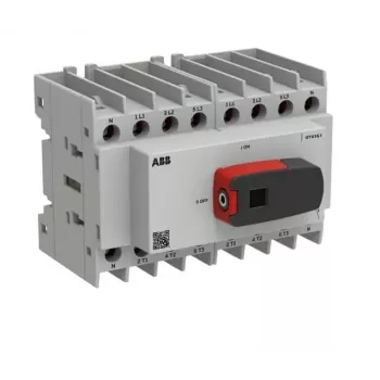 ABB OT63G1-8BS63 8-Pole switch disconnector 63 A 1000 V AC/DC frame G1 with direct handle