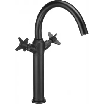 DEANTE Arnika High Basin Mixer Chrome Single-Lever Mixer for Surface Mounting