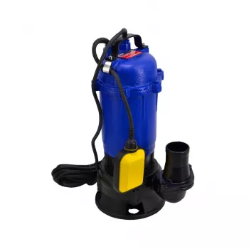 AWTOOLS 1050W Submersible Pump for Dirty Water with Shredder and Float Switch, 18000 L/h, 10 m Head, Cast Iron