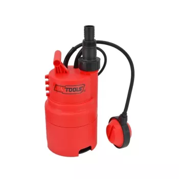 AWTOOLS AW85000 Submersible Pump for Dirty Water 750W 12500L/h 8m Head with Float Switch and Multi-Adapter