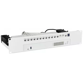 Rackmount IT 1U Rack Mounting Kit for Sophos XGS 87/107/116/126/136, Black