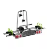 LUMI LEGEND CORPORATION Towbar Bike Carrier for 2 E-Bikes, 60 kg, Foldable, Tilt Function, Integrated Lighting Board
