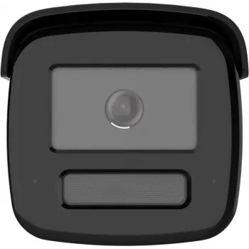 Hikvision DS-2CD2T123G2-LIS2UY/SL(2.8mm)BLACK 2MP ColorVu AcuSense Bullet Network Camera with Two-Way Audio and Floodlight