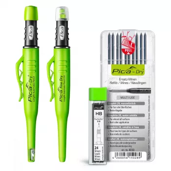Pica Dry Value Pack 3097/002 Mechanical Marker Set with Graphite Leads