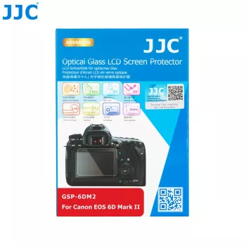JJC 9H Tempered Glass Screen Protector for Canon EOS 6D Mark II LCD (GSP-6DM2)
