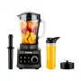 TESLA CrunchX Power NF650 Stand Mixer 1500 W Glass Jar 1.5 L with 600 ml Bottle Black/Silver