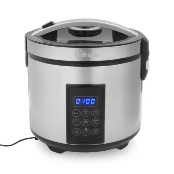Tristar Digital Rice and Steam Cooker | RK-6138 | 900 W | 2.2 L | 7 Programmes | Grey