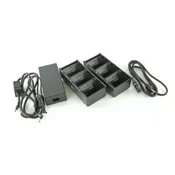Zebra 3-Slot Battery Charger with Y-Cable - Battery Charger - Output Connections: 3 - United States (Pack of 2)