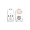 Chillax CB210 DECT digital audio baby monitor with two-way talk, temperature sensor & night light, white