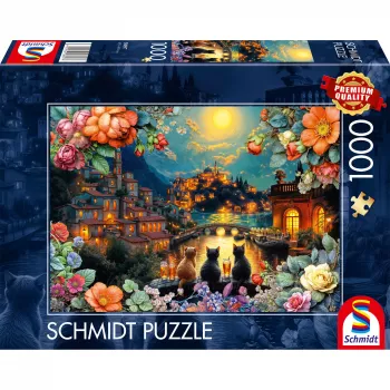 Schmidt Spiele Trio in the Moonlight 1000-Piece puzzle