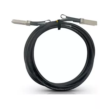 NVIDIA Mellanox LinkX 200G QSFP56 Direct Attach Copper Cable, 2m, Black MCP1650-H002E26