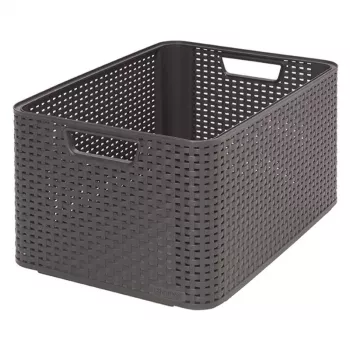 CURVER Style L Storage Box 43.6 x 32.6 x 23 cm Dark Grey