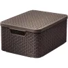 CURVER Style M Storage Box with Lid 39.3x29.3x18.7 cm Dark Brown