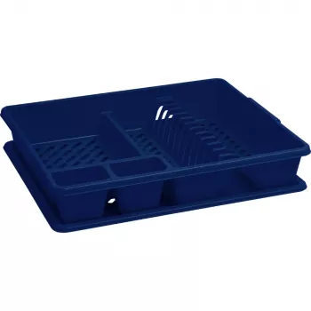 Curver Dish Drying Rack 45x38x8.8cm Dark Blue