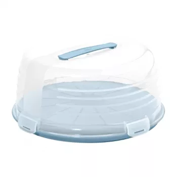 CURVER Round Cake Carrier Ø34.7x15.6cm Blue