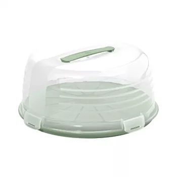 CURVER Round Cake Carrier Ø34.7x15.6 cm Green