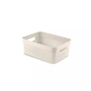 CURVER Infinity Recycled 11L Storage Box 36x27x14 cm Oasis White
