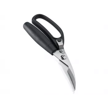 LEIFHEIT Poultry Shears with Stainless Steel Serrated Blades and Safety Lock