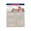 LEIFHEIT Jar Decorating Sticker Set, Pastel