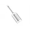 LEIFHEIT Nutmeg Grater Sterling – Manual Rotary Grater with Integrated Storage Compartment, Fine Stainless Steel Grating Surface, Silver/Black