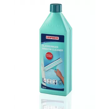 LEIFHEIT Glass and Window Cleaner Concentrate 1L – Streak-Free Formula, Makes 100L