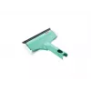 LEIFHEIT Window & Frame Cleaner 3in1 Mini micro duo - 20 cm Microfibre Head with Integrated Squeegee, Click System Compatible