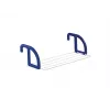 LEIFHEIT Classic Hanging Clothes Airer 25 | 25 m Drying Length | Freestanding Wing Clothes Airer | Coated Steel & Plastic | White/Blue | Indoor/Outdoor