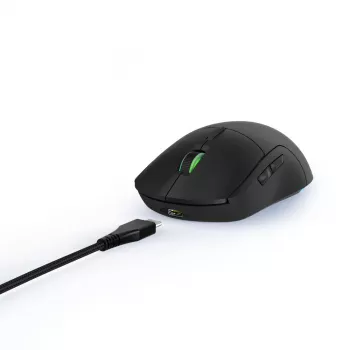 Hama uRage Reaper 250 Wired Gaming Mouse, 6200 DPI Optical, 6 Buttons, RGB, Black