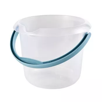 Keeeper Mika Bucket with Pouring Spout, 5 L, Ø24x20 cm, Transparent