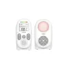 Chillax CB260 DECT Digital Audio Baby Monitor with Talkback, Temperature Sensor, Night Light, Lullabies and Vibration Alert – White