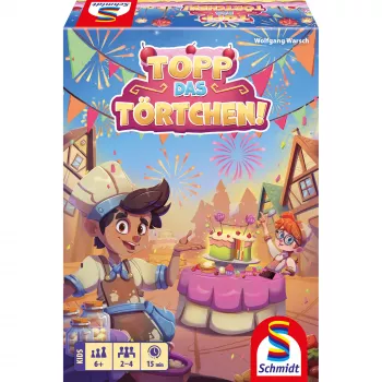 Schmidt Spiele Topp the Cupcake! Children's Game