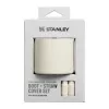 STANLEY The Quencher Boot + Straw Topper Set, Protective Silicone Accessory for 1.18L Tumbler, Light Cream