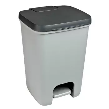 Curver Pedal Bin Essentials 20L Grey/Dark Grey