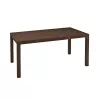 Keter Melody Rectangular Garden Table Brown UV-Protected Resin Seats 6-8 Tool-Free Assembly