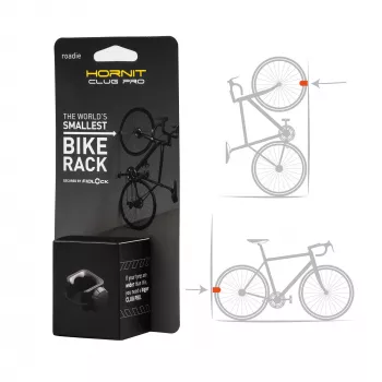 Hornit CLUG PRO Roadie Black S 7761RCP - 23mm-32mm (1-1.25) Bike Mount