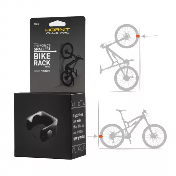 Hornit CLUG PRO MTB Plus Bike Storage System – Black, XXL (fits 2.3 inch-3.3 inch tyres) 7765PCP