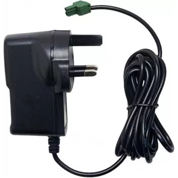 Teltonika PR3PUUK2 UK Power Cable with 2-Pin Connection Block, 1.2 m, Black
