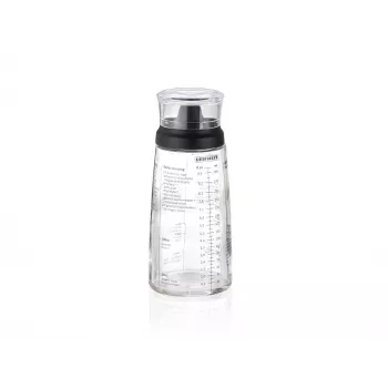 LEIFHEIT Salad Dressing Shaker 300 ml, Transparent/Green