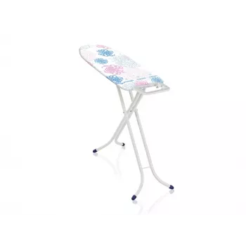 LEIFHEIT Ironing Board Classic M Compact 120x38cm | Height-Adjustable, Foldable, Cotton Cover