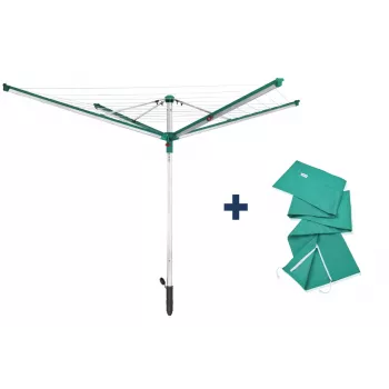 LEIFHEIT Rotary Clothes Airer Linomatic 500 Deluxe Cover
