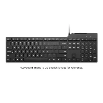 Lenovo USB-A Wired Smartcard Keyboard 5000-US English 4Y41U13312