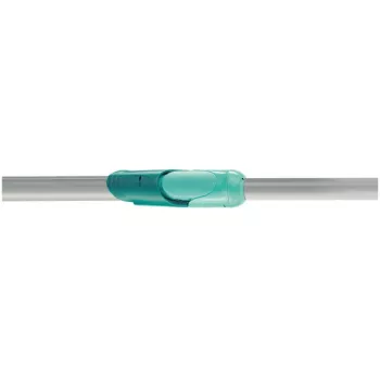 LEIFHEIT Clean Twist Set Spin Mop with Bucket – Microfibre Flat Mop, Telescopic Handle, 33 cm Head, 20 L Bucket, Turquoise/Grey