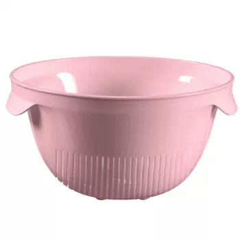 Curver Kitchen Essentials Colander, Pink (0800736X51)