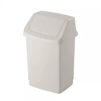 CURVER Click-it 50L Pedal Bin, White, 38.5x33.5x63.5 cm