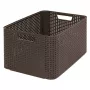 CURVER Box Style L 43.6 x 32.6 x 23 cm Dark Brown Storage Box